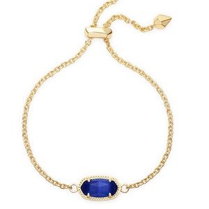 Kendra Scott Elaina Chain Bracelet In Cobalt